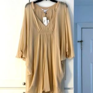 Diane von Furstenberg evening dress, mini to midi length.